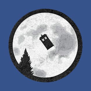 Parody Phone Booth Dr Who T-Shirt