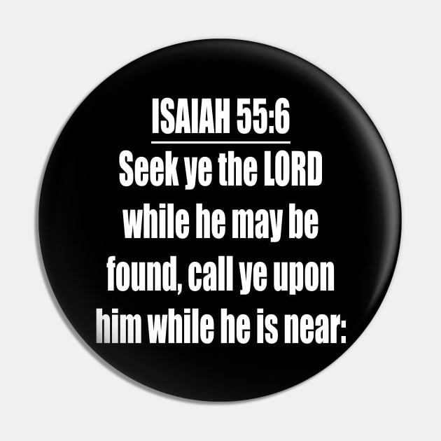 Isaiah 55:6 King James Version (KJV) Pin by Holy Bible Verses