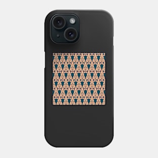 Yellow ethnic pattern Phone Case