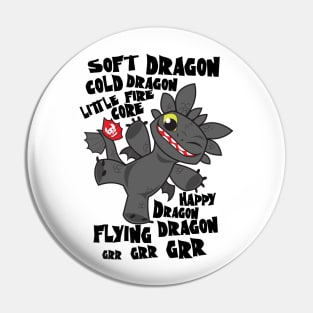 Soft Dragon Pin