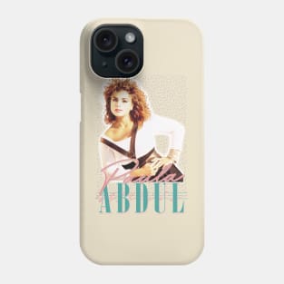 Paula Abdul /// 80s Vintage Aesthetic Design Phone Case