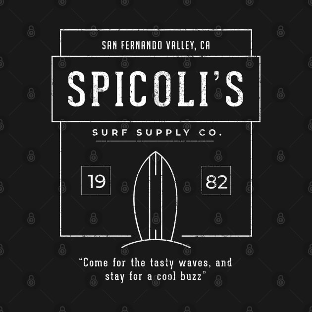 Spicol's Surf Supply Co. - modern vintage logo by BodinStreet