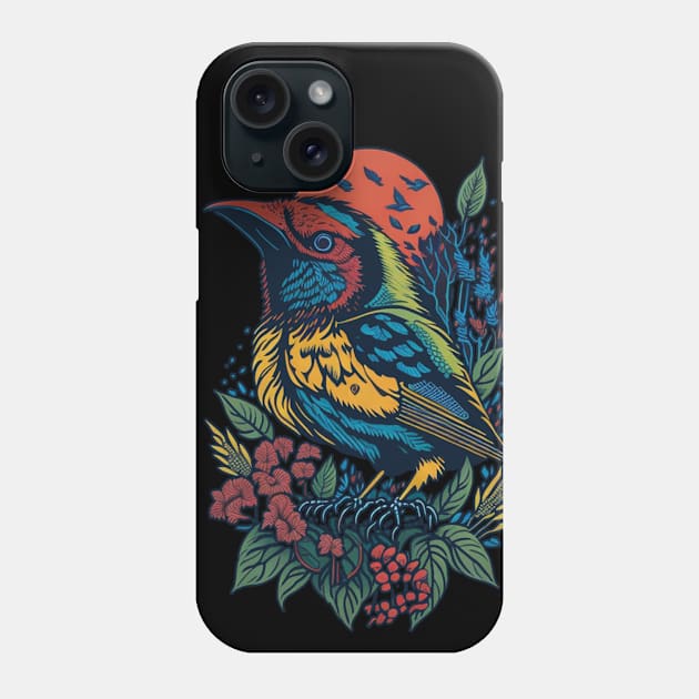 Avian Adventures: Discovering Birds in the Wild Phone Case by Moulezitouna