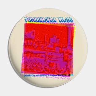 Derrick Harriott Psychedelic Train Pin