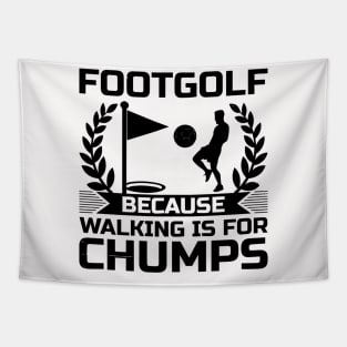 Footgolf Player Foot Golf Playing Footgolfers Footgolfing Tapestry