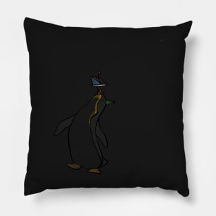 Penguin Birthday Pillow