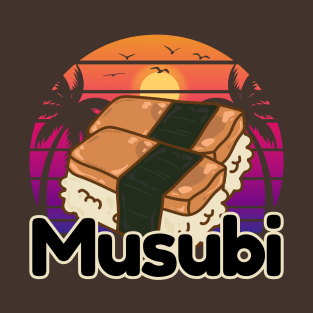 Hawaiian Food Musubi Japanese Food Musubi Lover T-Shirt