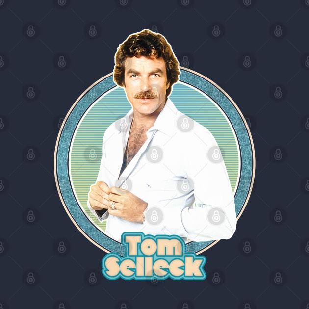 Tom Selleck /// Retro Aesthetic Design by DankFutura