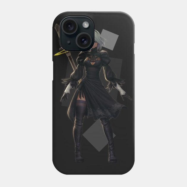 2B skirt Phone Case by Danderfull