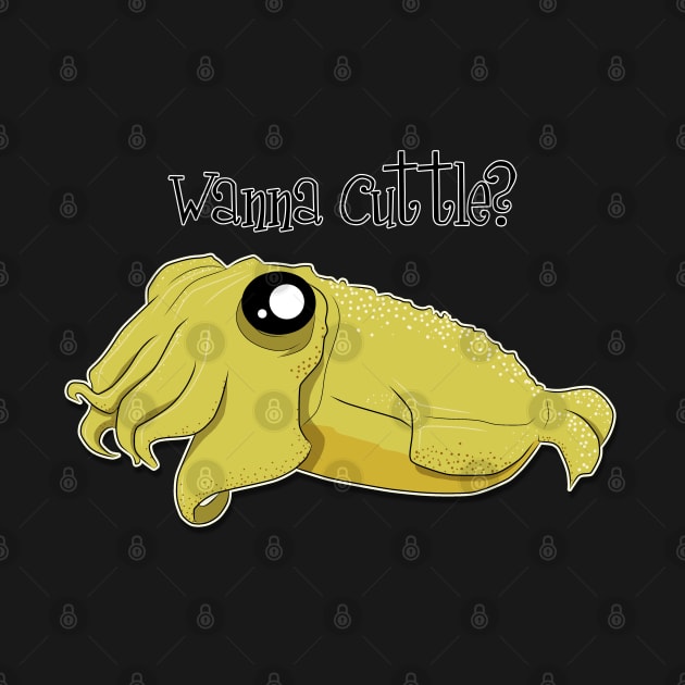 wanna cuttle? by bobgoodallart