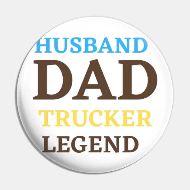 Trucker dad Pin by sheelashop