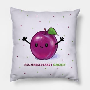 Plumbelievably Great! Pillow