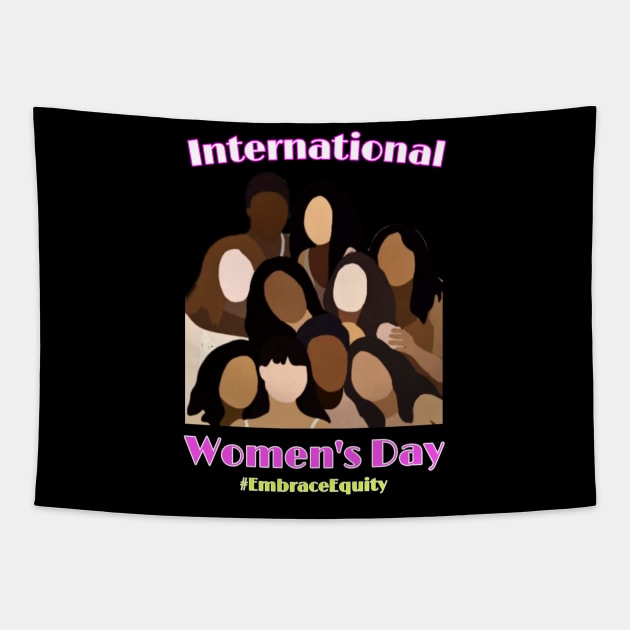 International women's day Tapestry by ZIID ETERNITY