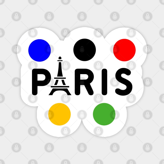 Olympic Paris Magnet by Nicostore