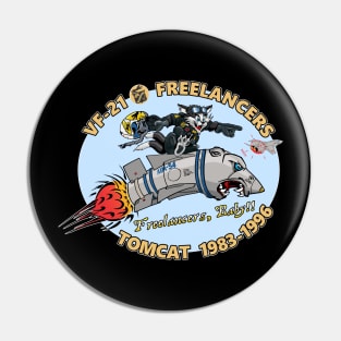 VF-21 Freelancers Nose Art Pin