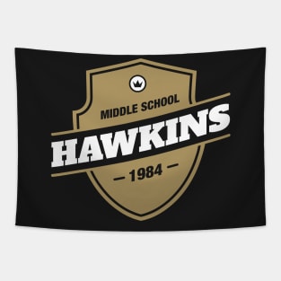 Hawkins Stranger Things Retro Middle School Tapestry