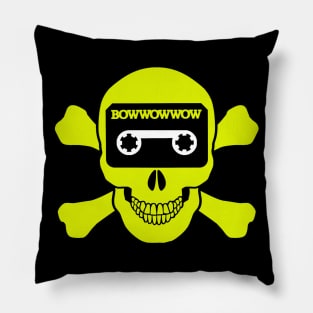 BOWWOWWOW Cassette Skull Pillow