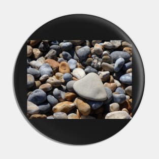 Pebbles on the beach Pin