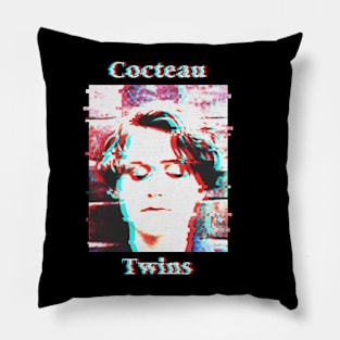Cocteau Twins Glitch Fanart Pillow