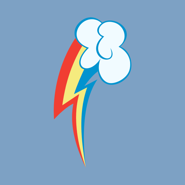 My little Pony - Rainbow Dash Cutie Mark V2 by ariados4711