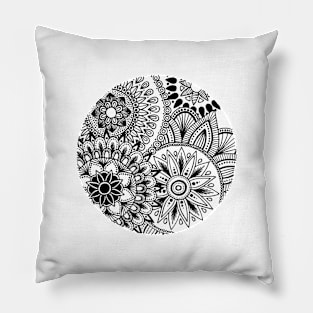 Abstract circle Pillow