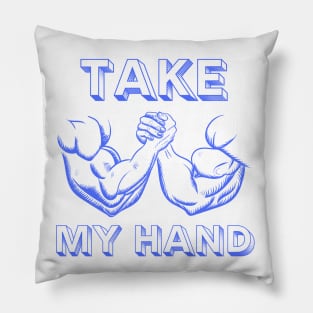 Arm Wrestling Arms Pillow