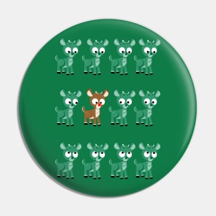 LOOK!  IT'S RUDOLPH (v2.0) Pin