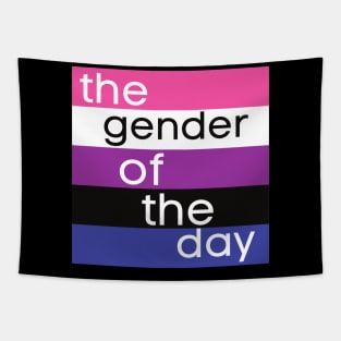 gender of the day genderfluid Tapestry