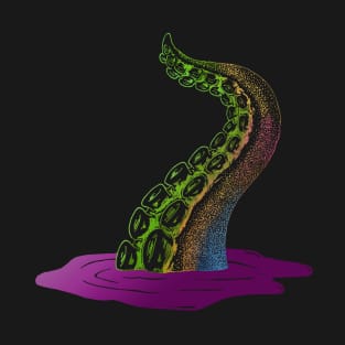 Psychedelic variation tentacle T-Shirt