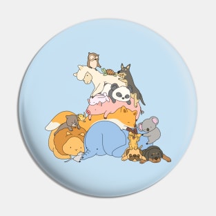 Giant hug Pin