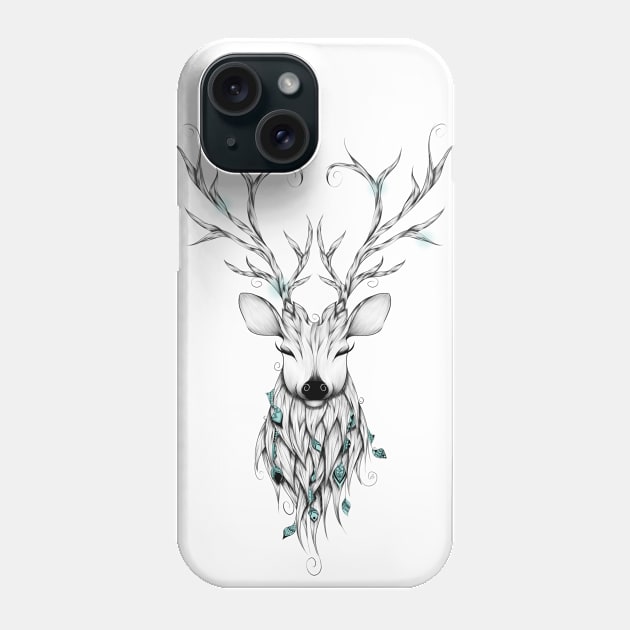 Poetic Deer Phone Case by LouJah69