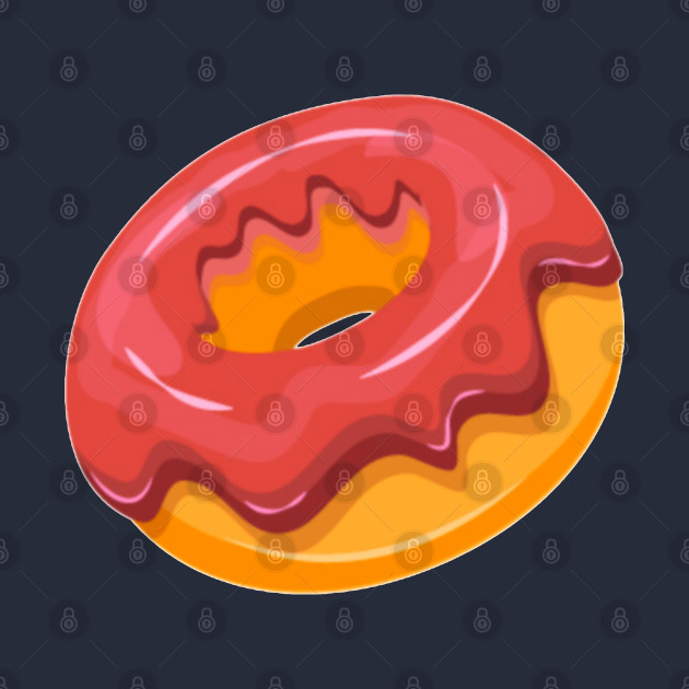 Red donut by M_Mary