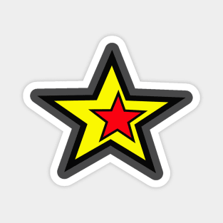 Red Star Magnet