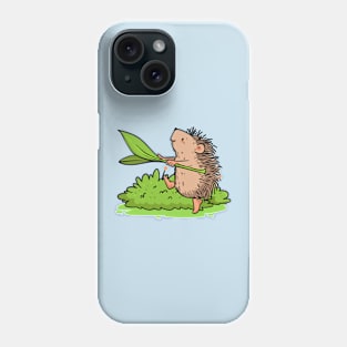 Porcupine Green Leaf Phone Case