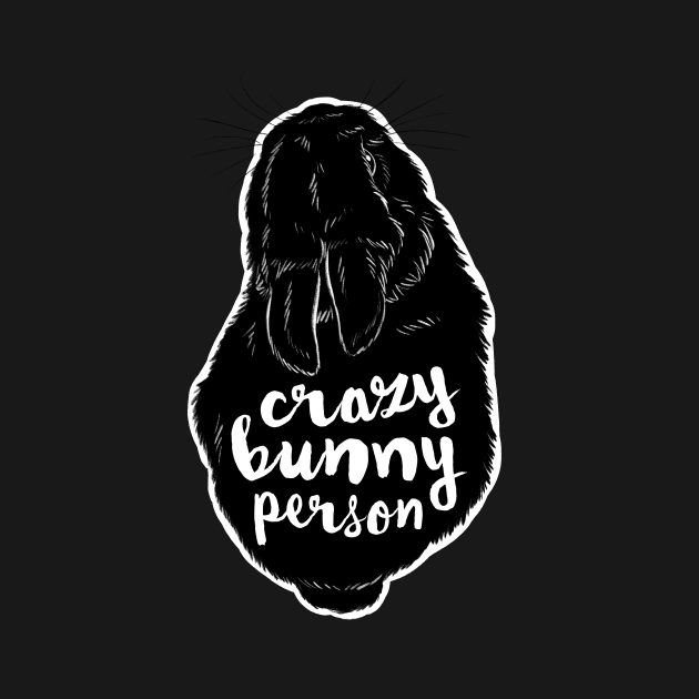 Crazy Bunny Person by Firlefanzzz