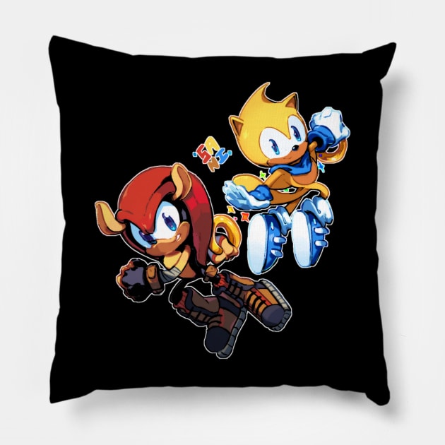 Mighty & Ray Pillow by Sani