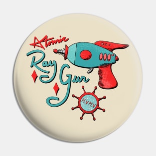 Atomic Toy Ray Gun Pin