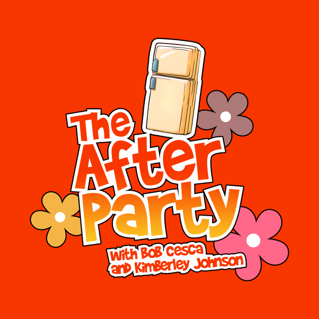 The After Party Podcast with Bob Cesca and Kimberley Johnson Logo Art Mugs Fridge Magnets Hoodies by The Bob Cesca Show Mall