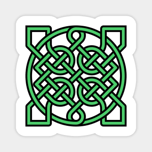 Celtic Ornamental Knot Geometric Design 1 Magnet