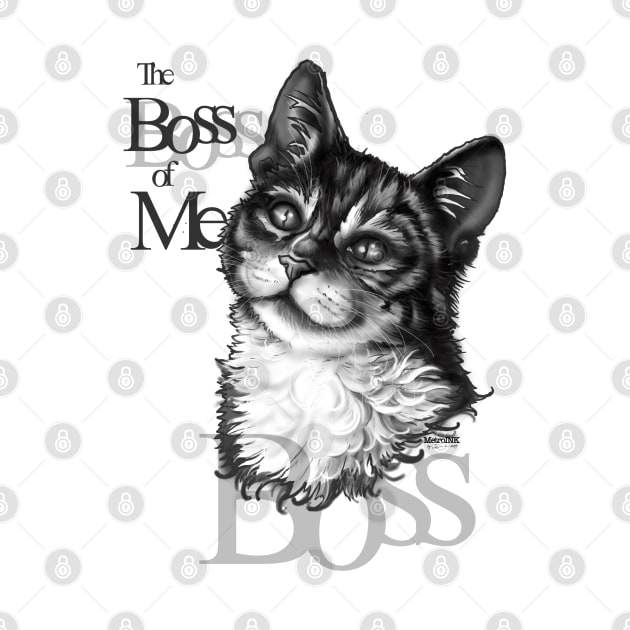 Boss Kitty by MetroInk