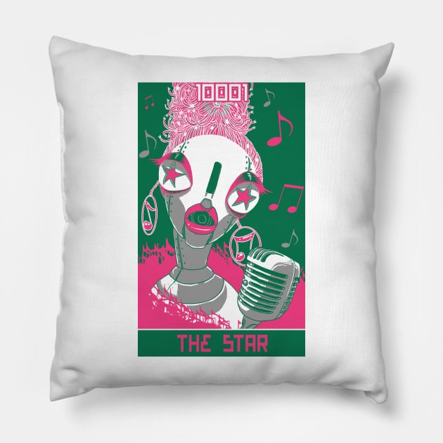 Robo Tarot: The Star Pillow by PeterTheHague