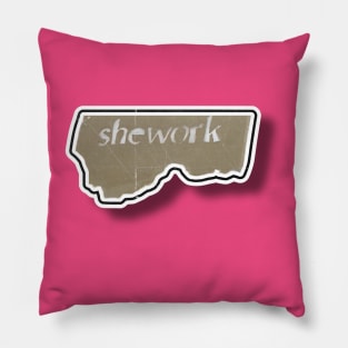 SheWork Pillow