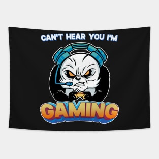 Can't Hear You I'm Gaming - Gamer product Tapestry