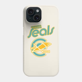 Retro Defunct California Golden Seals Ice Hockey Phone Case