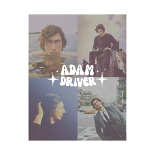 groovy aesthetic adam driver  (perfect for your average kylo ren / ben solo stan) • star wars cast collection T-Shirt