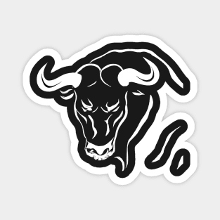 Angry bull Magnet