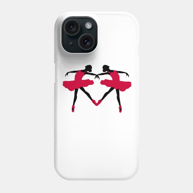 Ballet Dancers Phone Case by sweetsixty