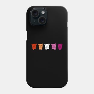 Lesbian Cute Bears Phone Case