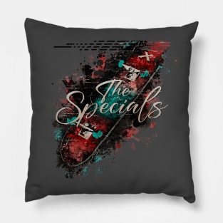 THE SPECIALS VINTAGE X Skateboard Pillow