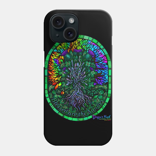 Blessed are the Snakes Phone Case by Tori Jo